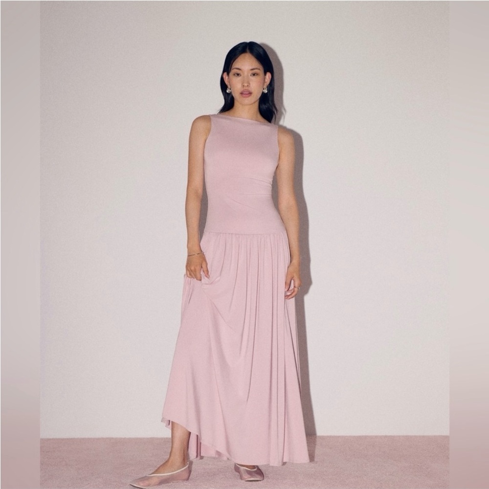 Abercrombie & Fitch drop waist maxi dress
